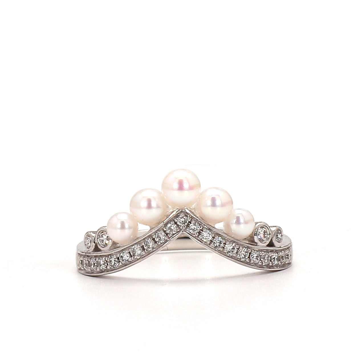 Timeless Pearl and Diamond Ring