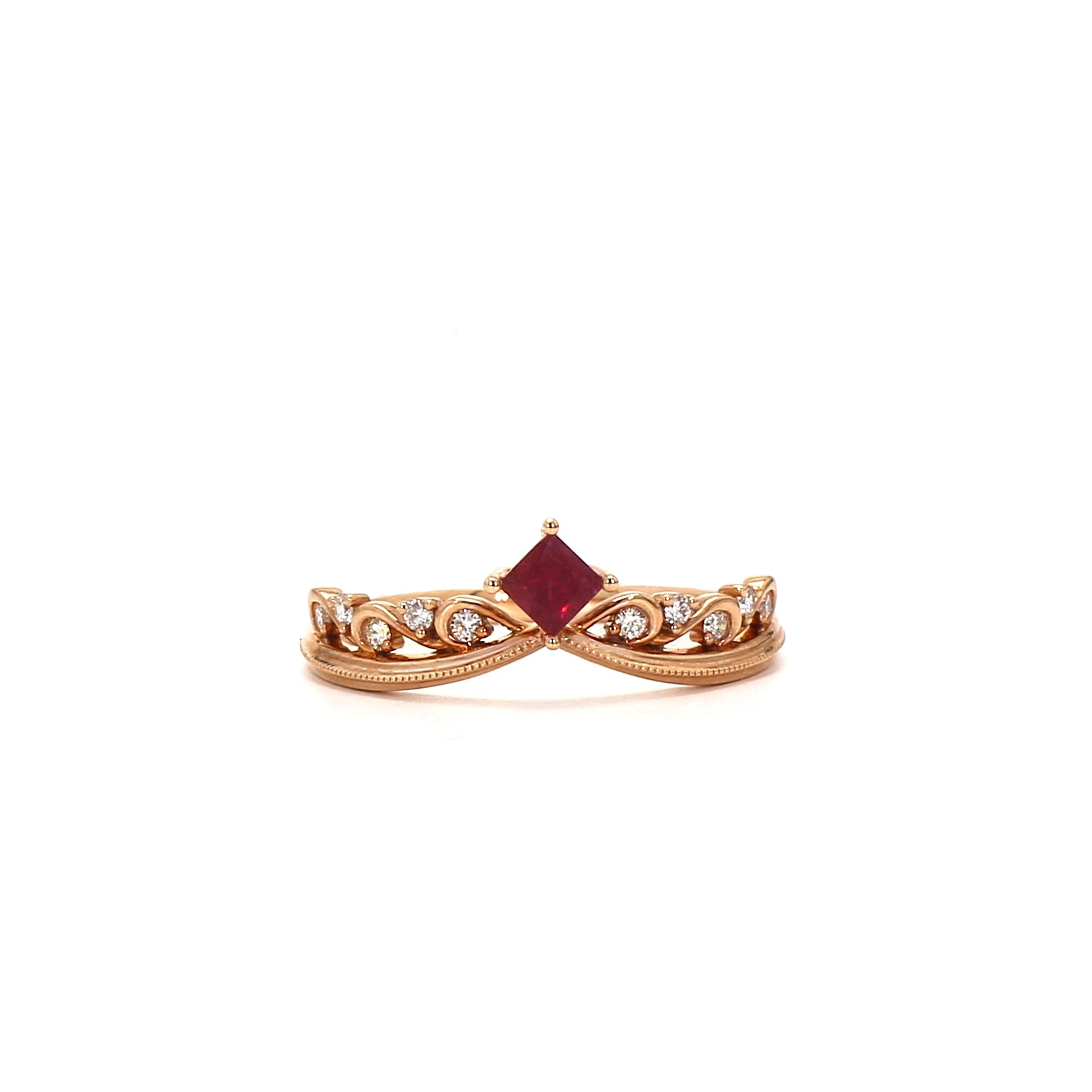 Ruby and Diamond ring